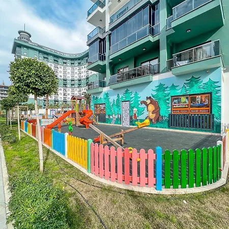 0205 Two Bedroom Duplex In Serenity Residents Comfortable And Modern In Alanya 公寓 马赫姆拉
